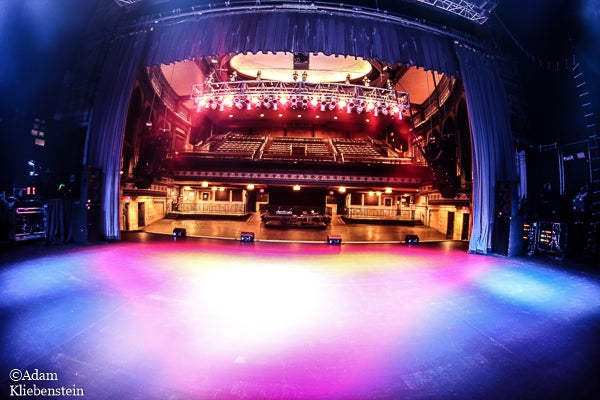 View from stage